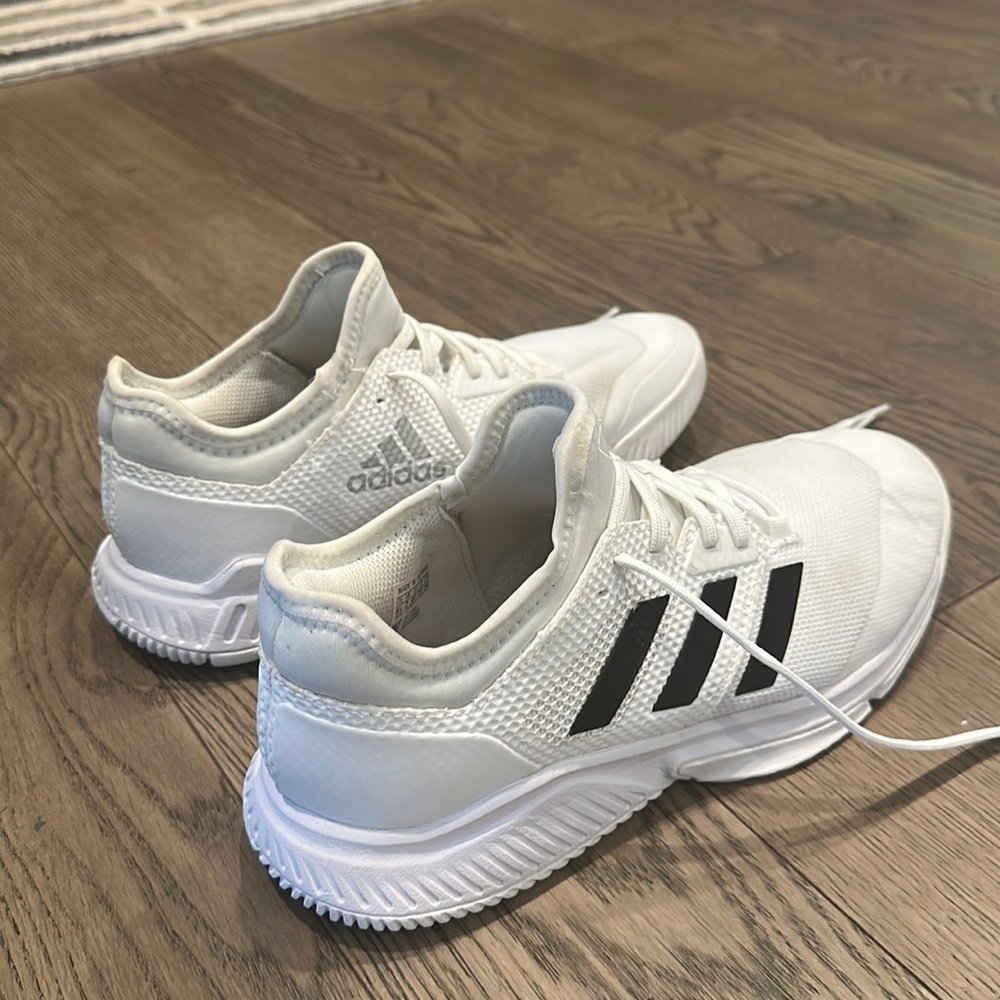 Adidas Women’s White Volleyball Shoes | Size 8.5